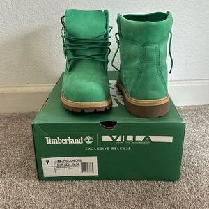 Timberland | villa exclusive drop bright green 6 in boots